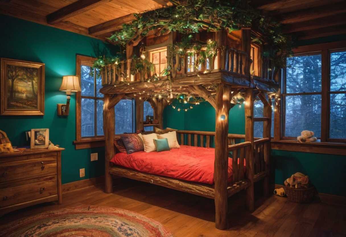 Lit cabane et sécurité comment allier rêve et prudence pour nos enfants